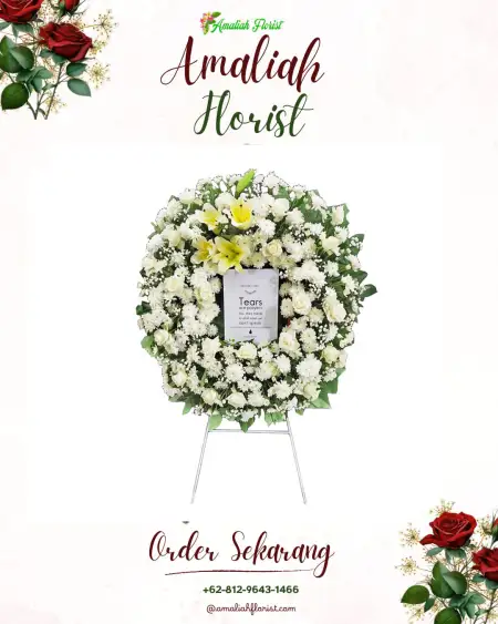 Krans Bunga Duka Talang Betutu